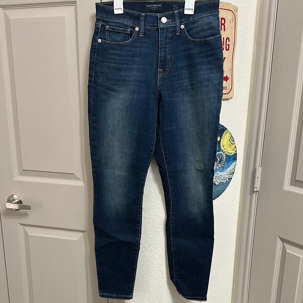 Dark Blue Denim Jeans